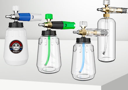 pistola de burbujas para lavado de autos, accesorios de lavado de autos a alta presión, pistola de agua